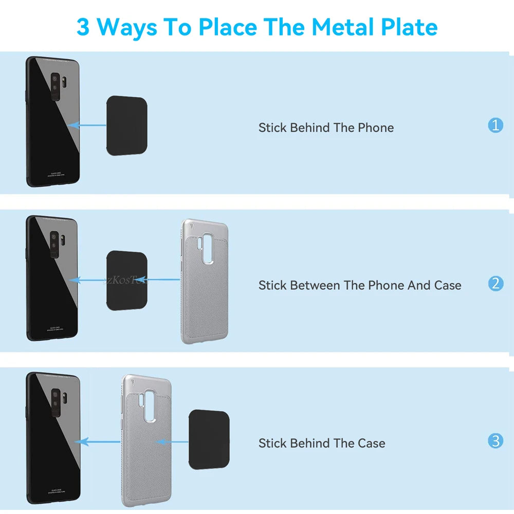 Metal Plate For Car Phone Holder