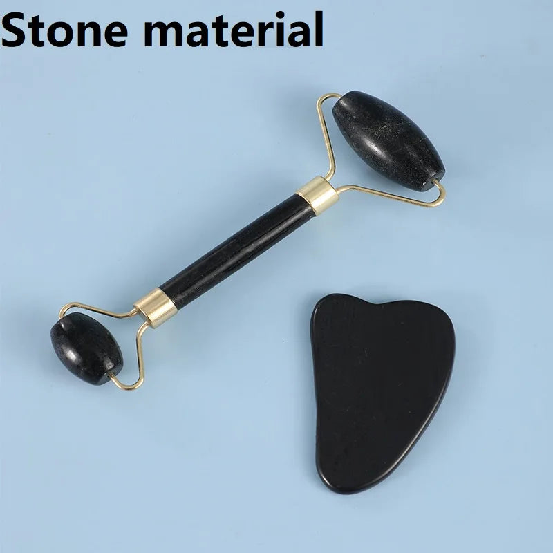 2PCS Gua Sha Natural Stone Gowoman