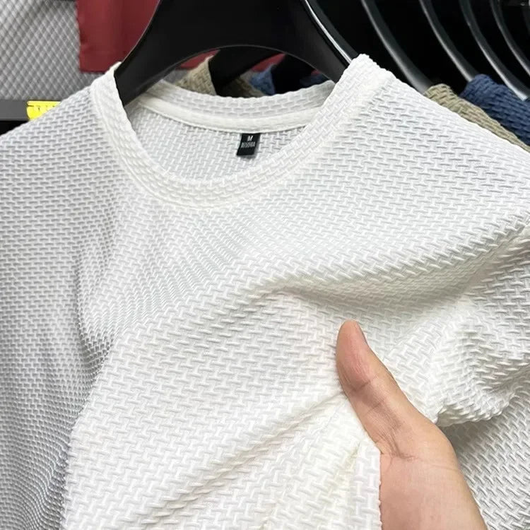 T-shirt Casual Versatile Summer Elastic Slimming Top