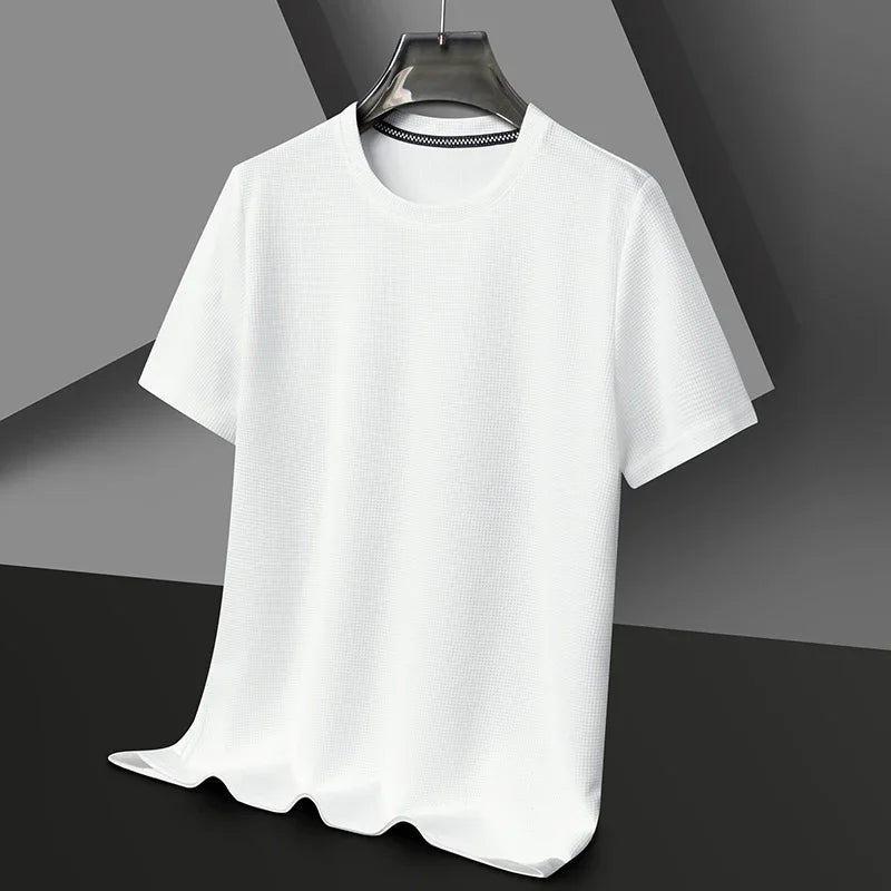 top cotton T-shirt daily short sleeved