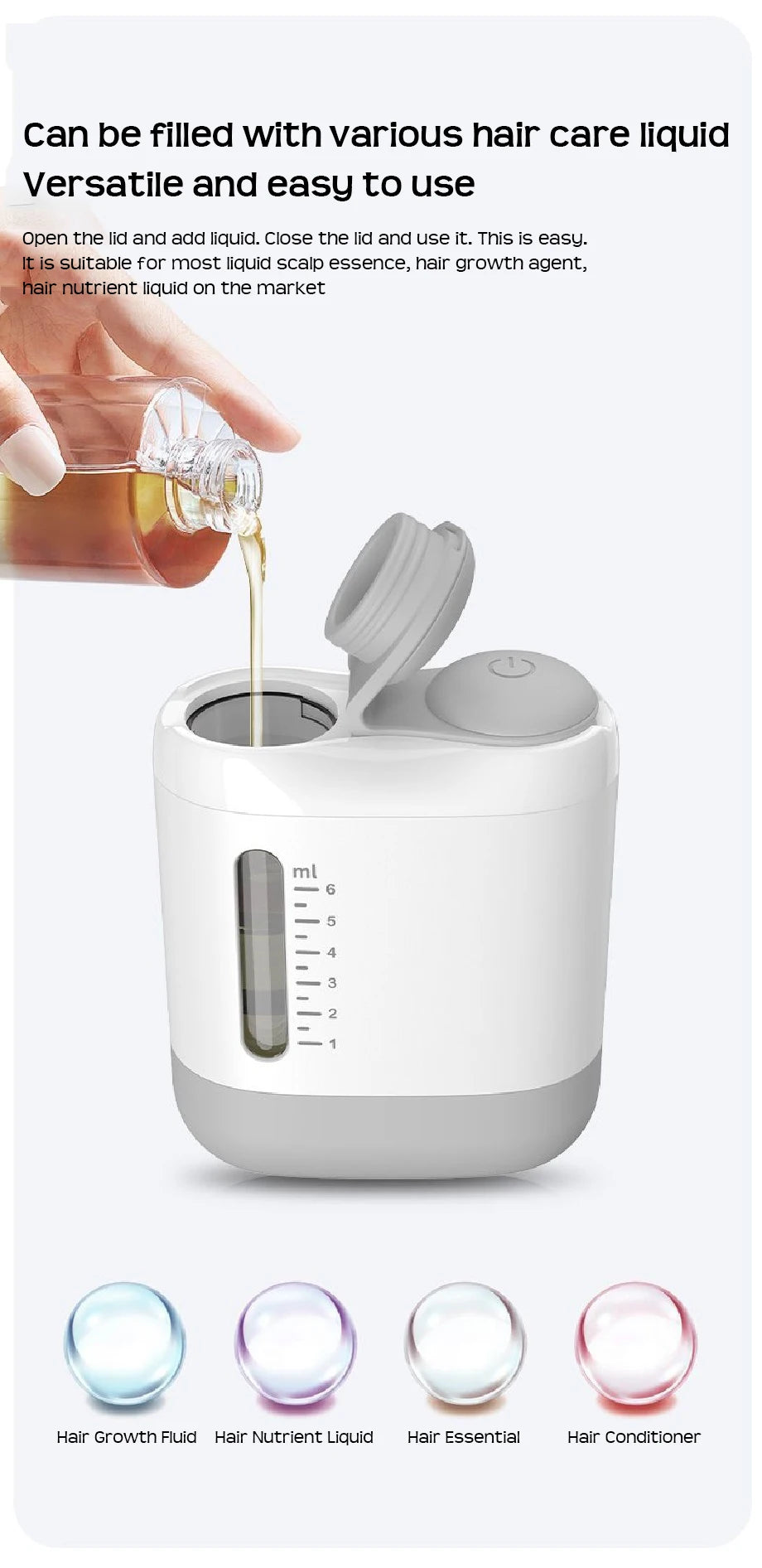 Electric Head Scalp Massager