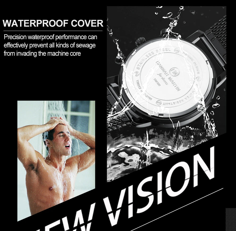 Men Watch Brand Business Style