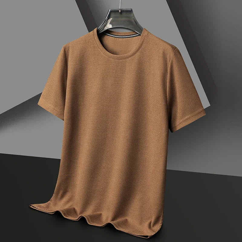 top cotton T-shirt daily short sleeved