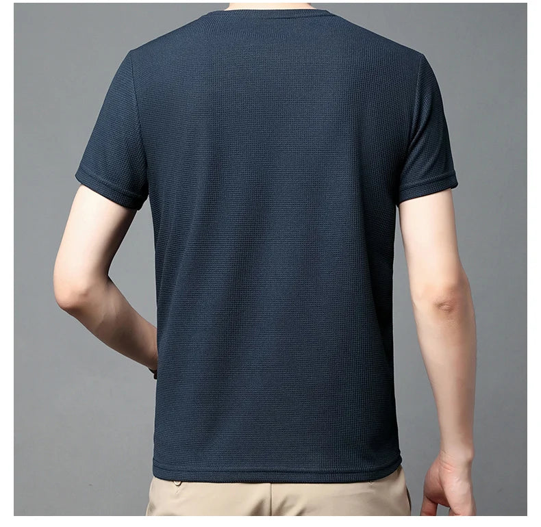 top cotton T-shirt daily short sleeved