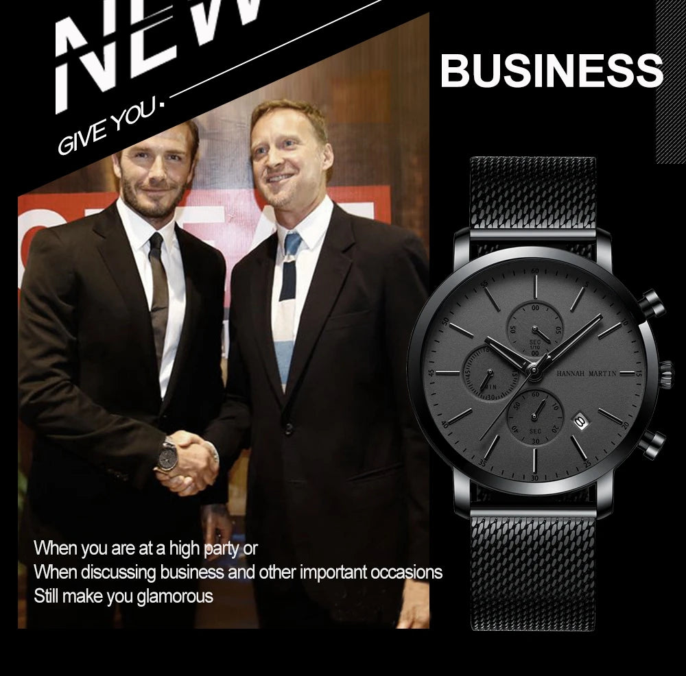 Men Watch Brand Business Style