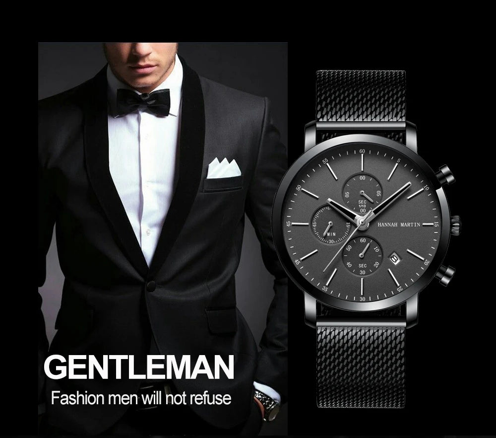 Men Watch Brand Business Style