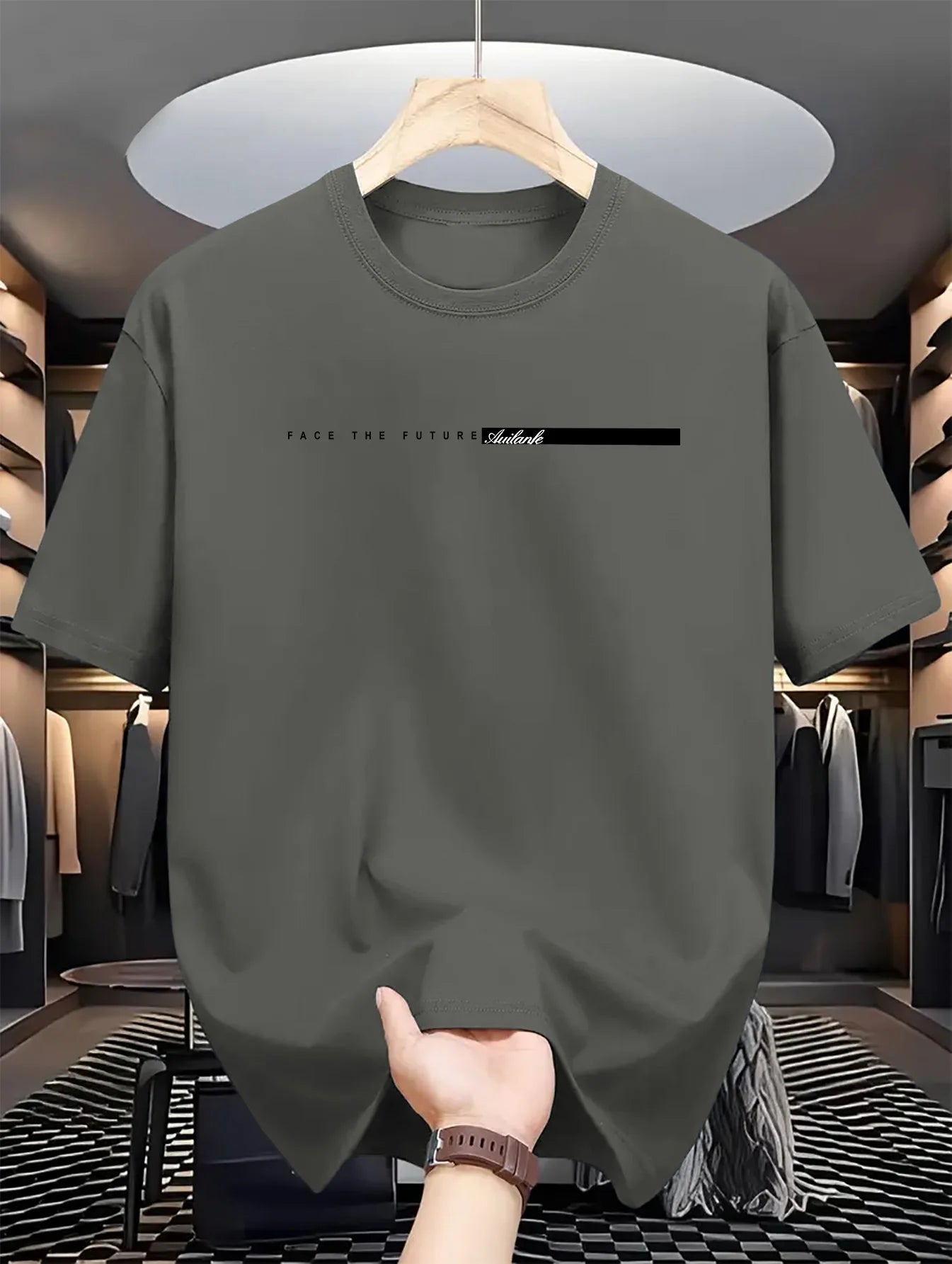Summer men T-shirt  100% cotton