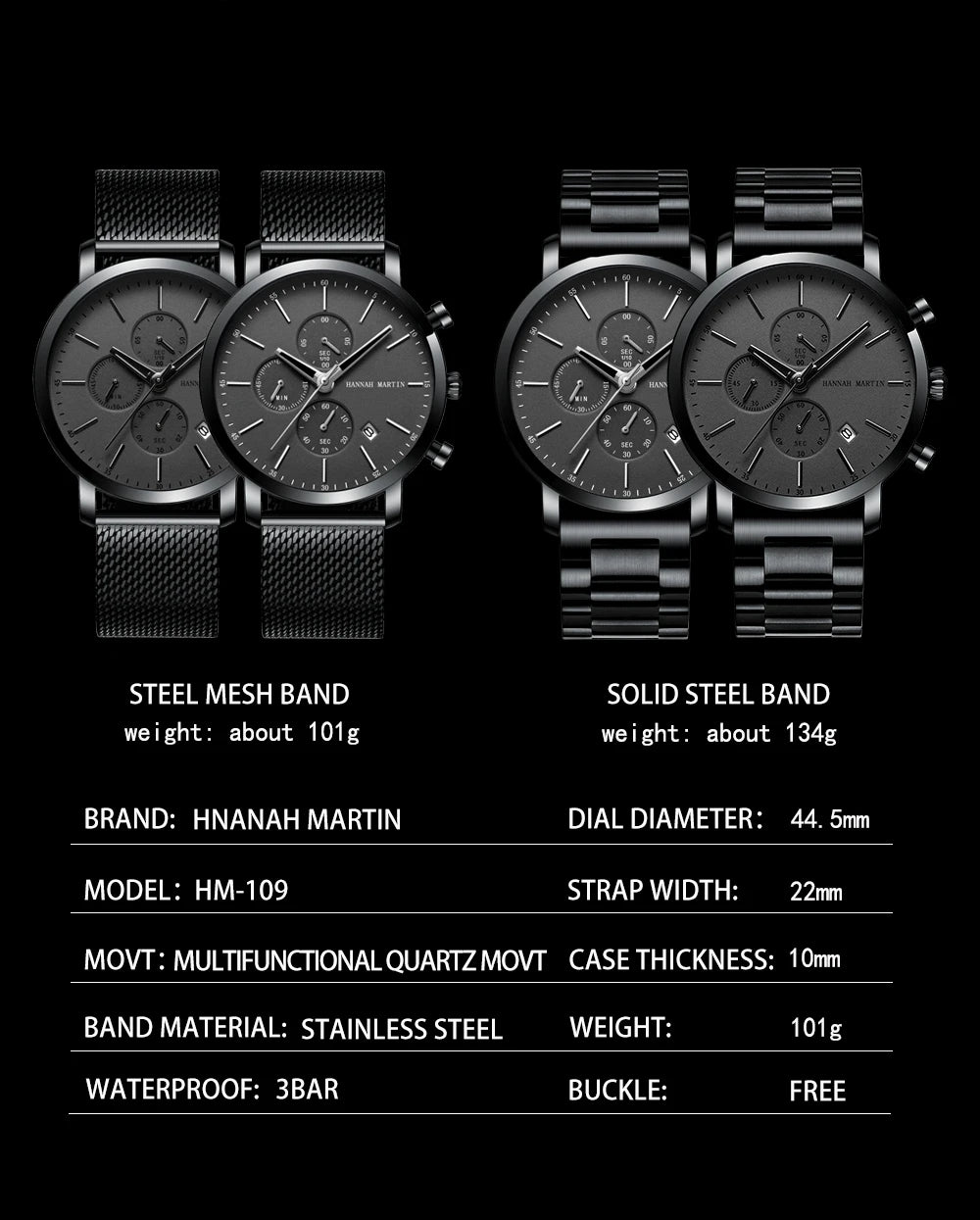 Men Watch Brand Business Style