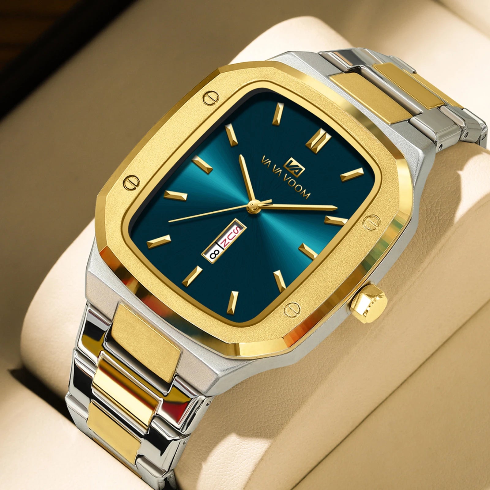 Men Watch Gold 3Bar