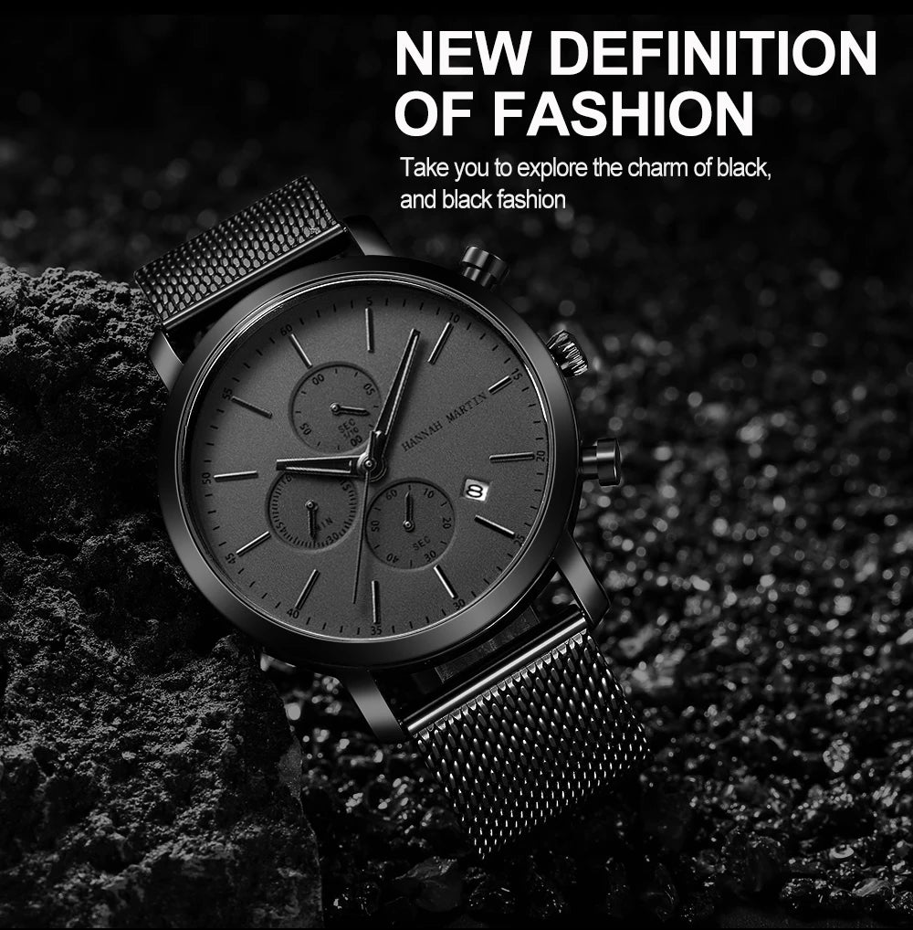 Men Watch Brand Business Style