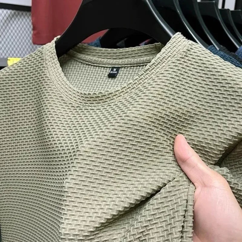 T-shirt Casual Versatile Summer Elastic Slimming Top