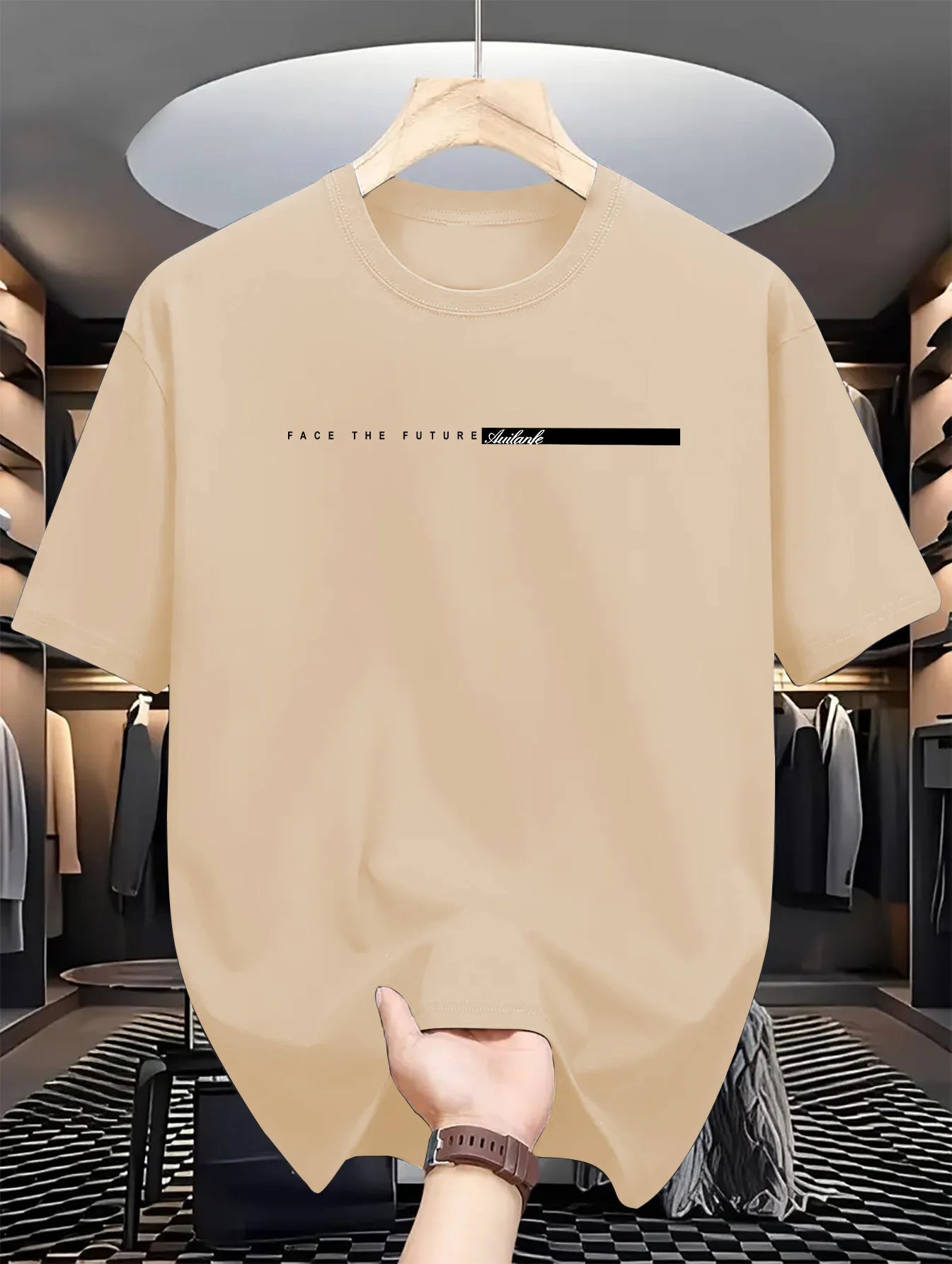 Summer men T-shirt  100% cotton