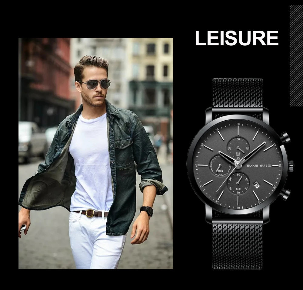 Men Watch Brand Business Style