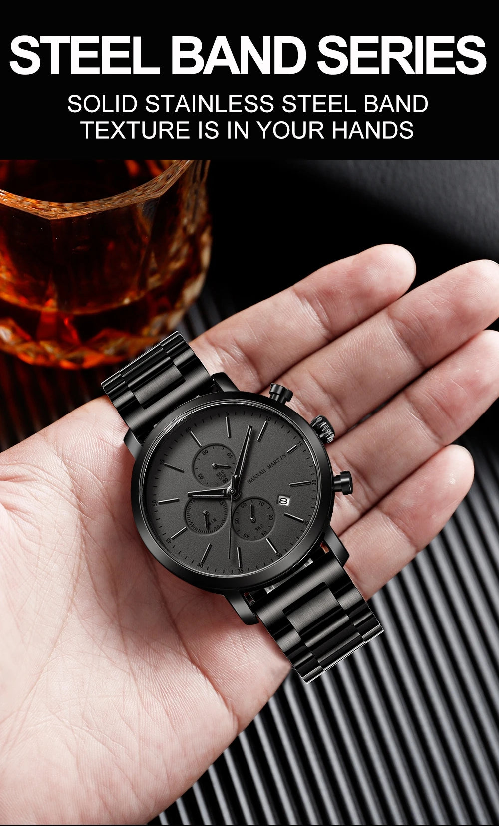 Men Watch Brand Business Style