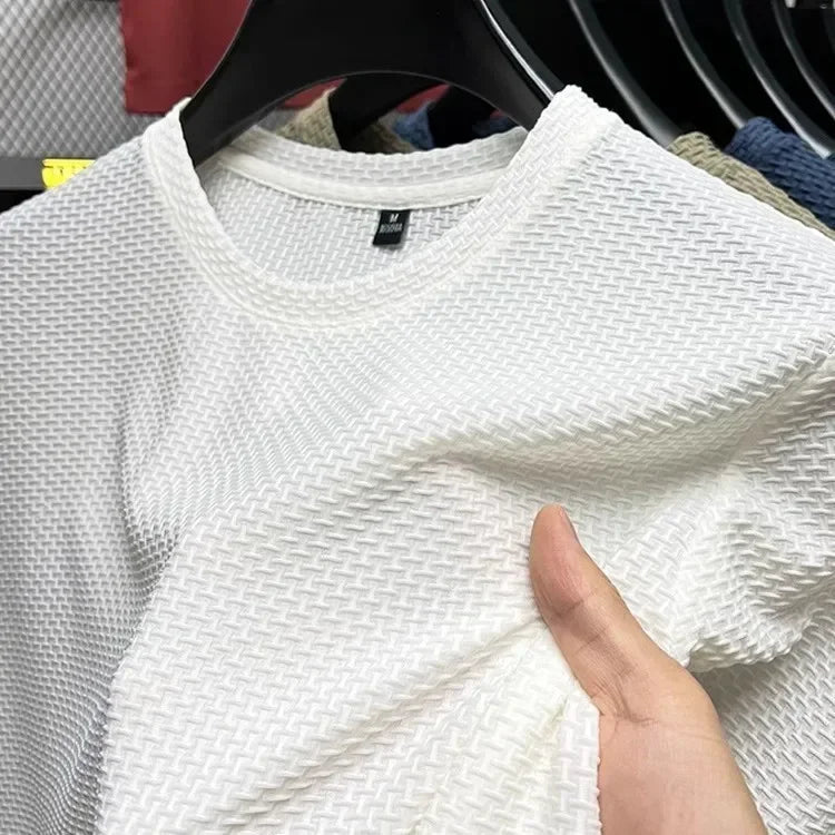T-shirt Casual Versatile Summer Elastic Slimming Top