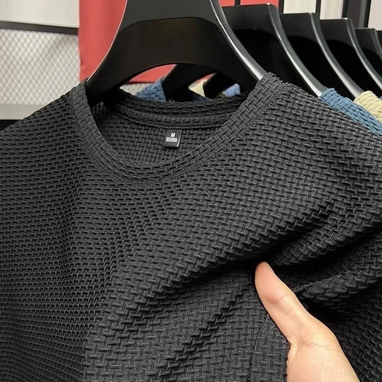 T-shirt Casual Versatile Summer Elastic Slimming Top