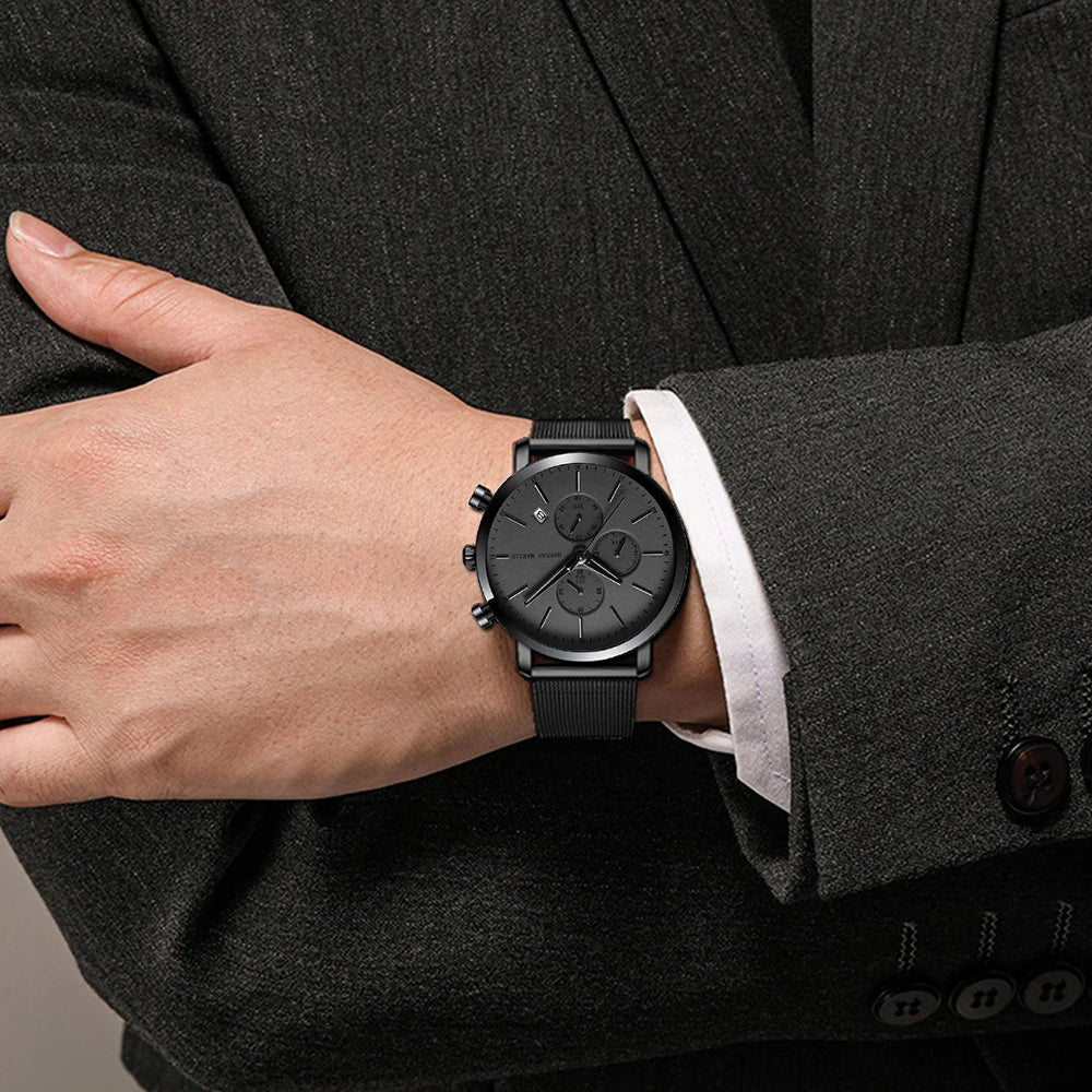 Men Watch Brand Business Style