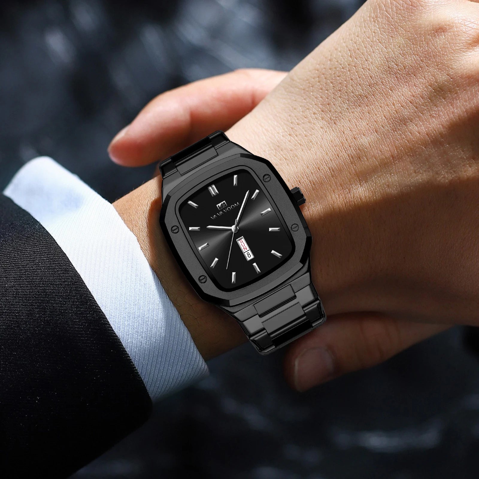 Men Watch Gold 3Bar