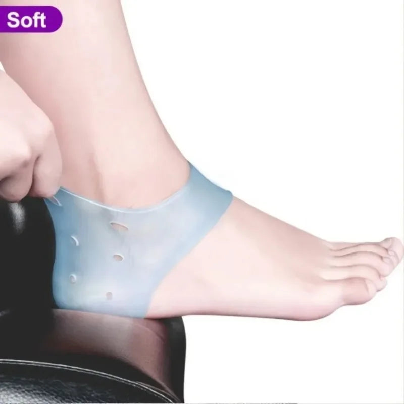2PCS Heel Cushion Gel Heel Protector for Plantar