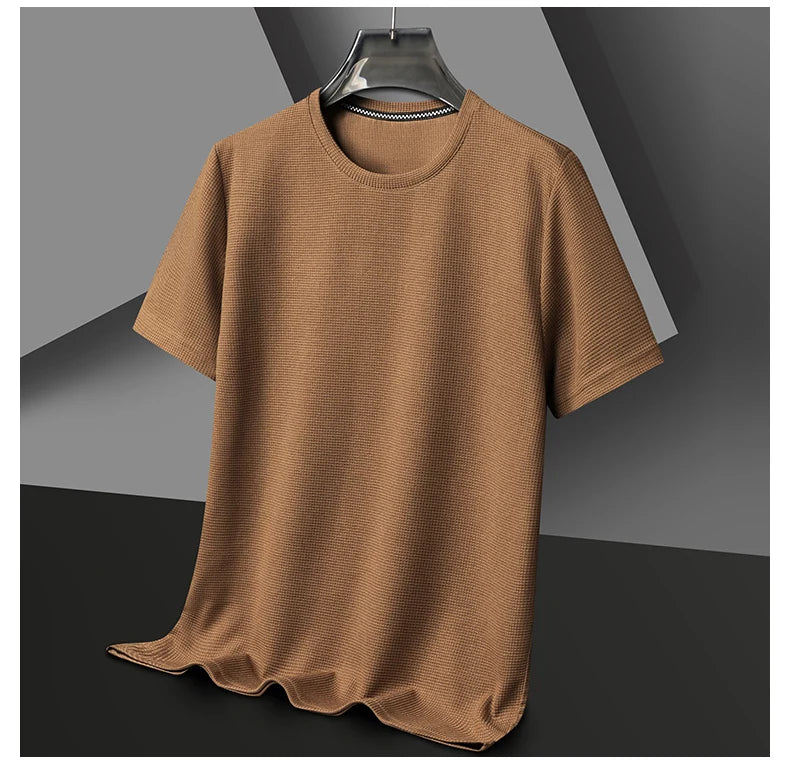 top cotton T-shirt daily short sleeved