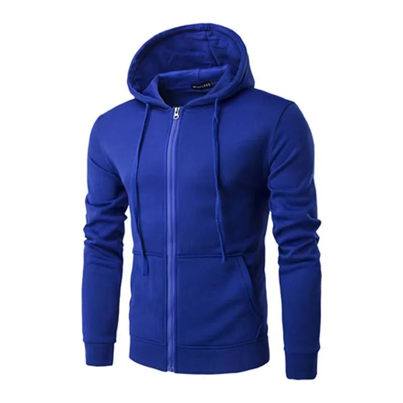 Hoodies Sweatshirt Slim Fit Male Clothing