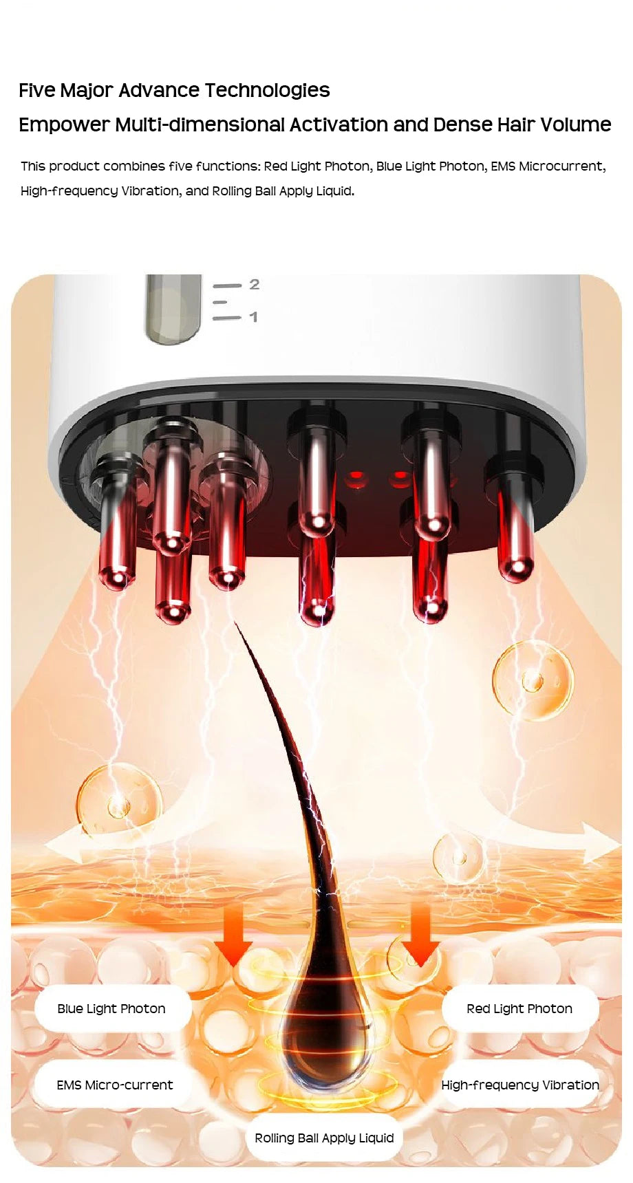 Electric Head Scalp Massager