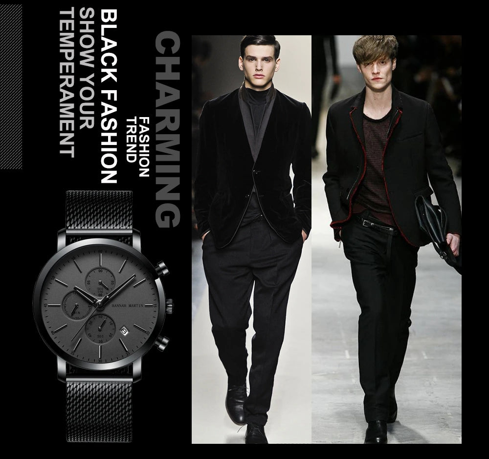 Men Watch Brand Business Style