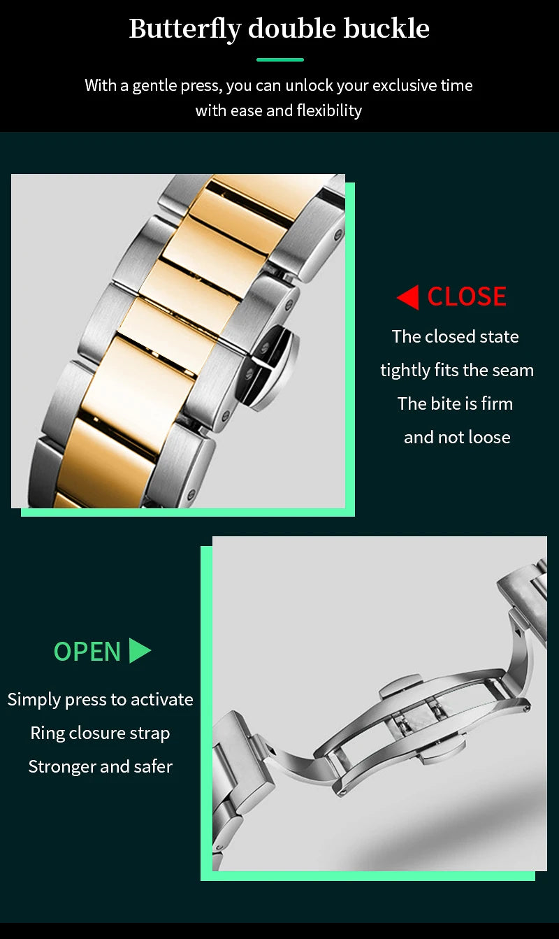 Multifunctional Men Quartz Watch Luxury Water Night