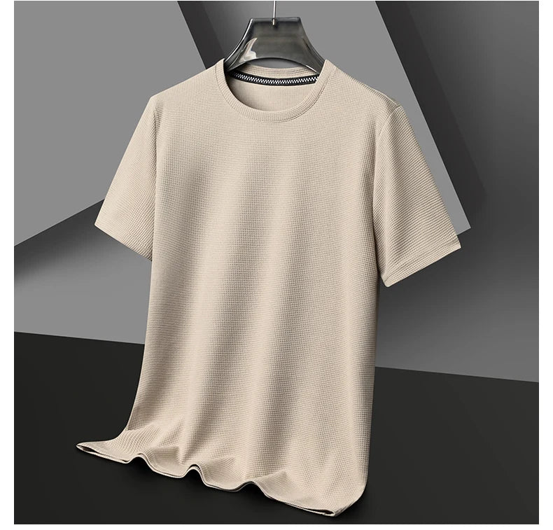 top cotton T-shirt daily short sleeved