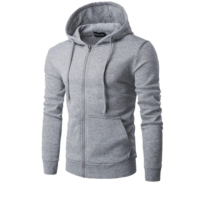 Hoodies Sweatshirt Slim Fit Male Clothing