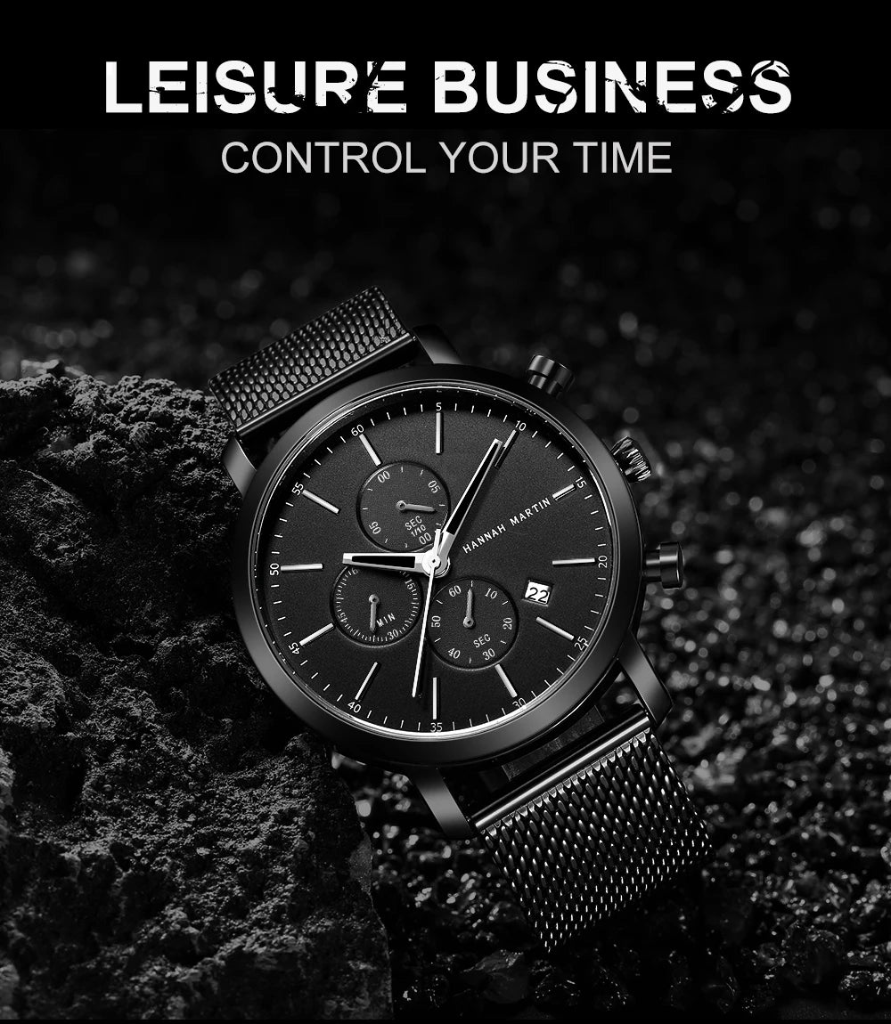 Men Watch Brand Business Style