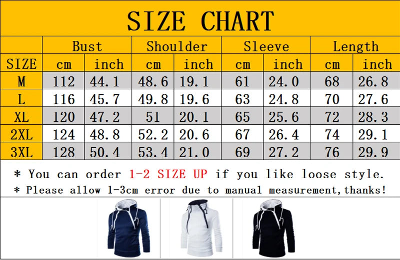 Men's Hoodies Long Sleeve