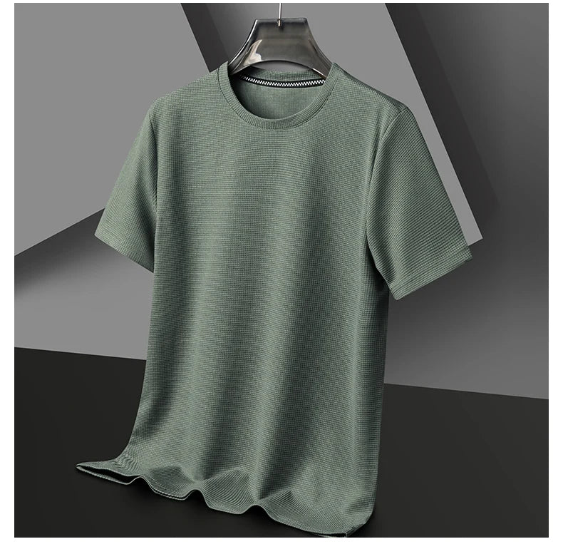 top cotton T-shirt daily short sleeved