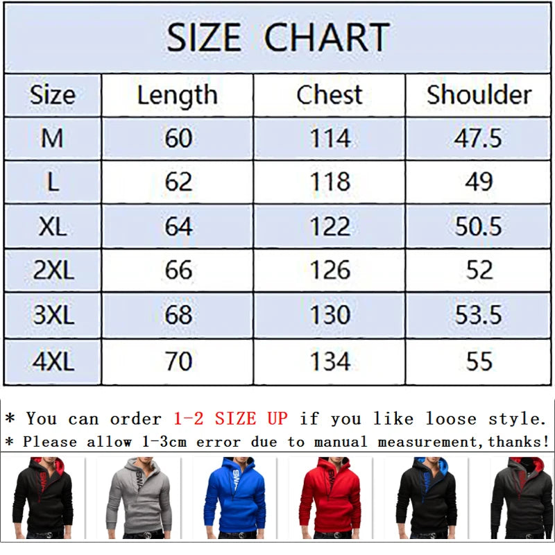 Men's Hoodies Long Sleeve