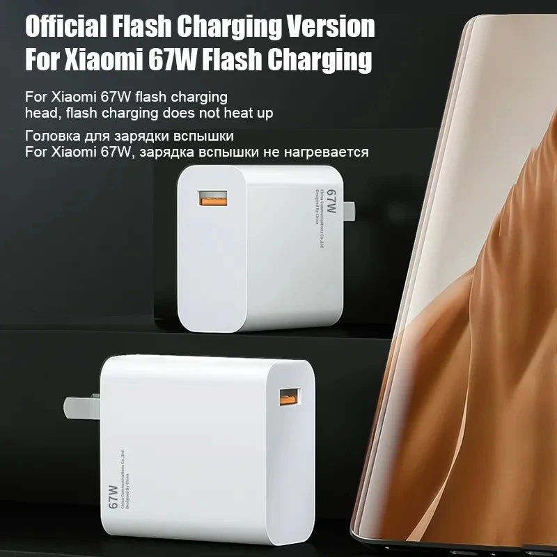 67W USB Fast Charger type C USB