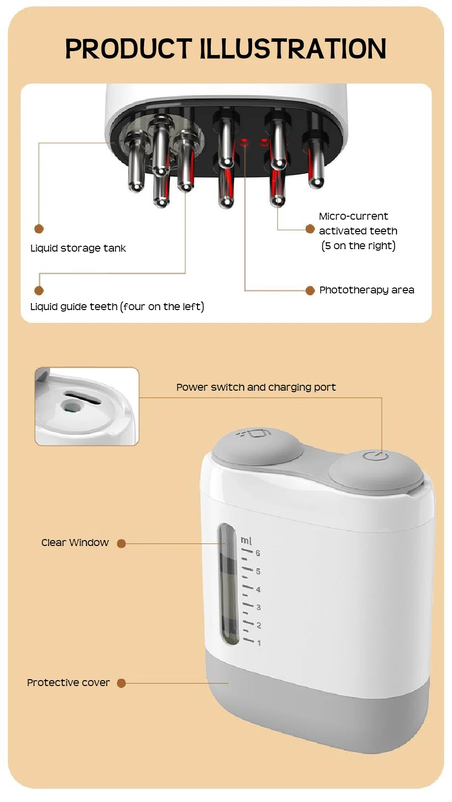 Electric Head Scalp Massager